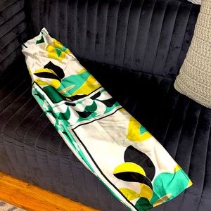 Zara printed flare pants- never worn